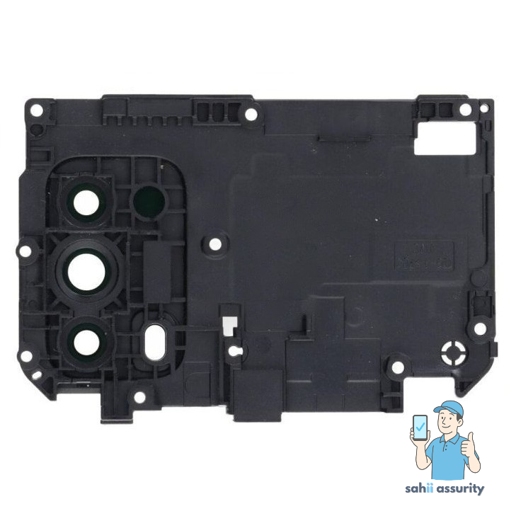 Camera Lens Glass with Frame for Xiaomi Poco M3 Yellow thumbnail